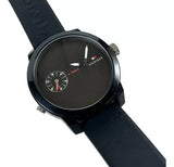 Tommy Hilfiger Denim Black Dial Black Rubber Strap Watch for Men - 1791326 Buy Now By Tommy Hilfiger