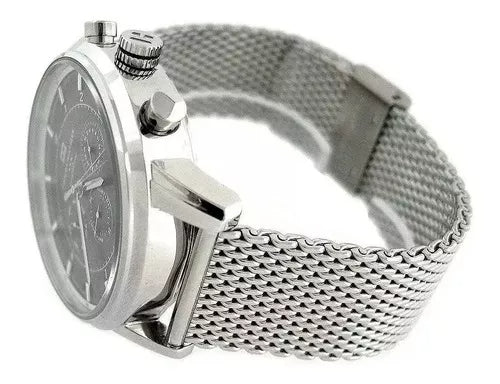 Tommy Hilfiger Harrison Quartz Grey Dial Silver Mesh Bracelet Watch for Men - 1790877 Buy Now By Tommy Hilfiger