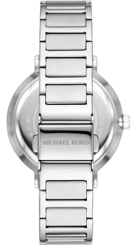 Michael Kors Addyson White Dial Silver Steel Strap Watch for Women - MK4714 Buy Now By Michael Kors