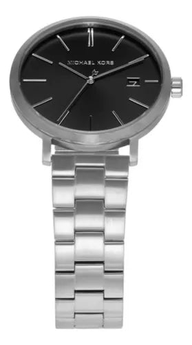 Michael Kors Blake Quartz Black Dial Silver Steel Strap Watch for Men - MK9133 Buy Now By Michael Kors