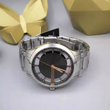 Armani Exchange Hampton Chronograph Skeleton Black Dial Silver Steel Strap Watch For Men - AX2199 Buy Now By Armani Exchange