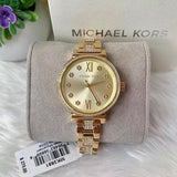 Michael Kors Sofie Quartz Gold Dial Gold Steel Strap Watch For Women - MK3881 Buy Now By Michael Kors