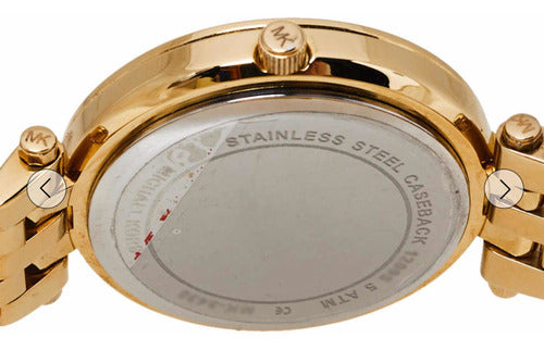 Michael Kors Darci Gold Dial Gold Steel Strap Watch for Women - MK3430 Buy Now By Michael Kors