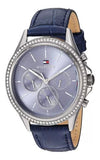 Tommy Hilfiger Ari Quartz Diamonds Blue Dial Blue Leather Strap Watch for Women - 1781979 Buy Now By Tommy Hilfiger