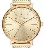 Michael Kors Pyper Quartz Gold Dial Gold Mesh Strap Watch For Women - MK4339 Buy Now By Michael Kors