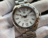 Tag Heuer Formula 1 Calibre 5 Automatic White Dial Silver Steel Strap Watch for Men - WAZ2114.BA0875 Buy Now By Tag Heuer