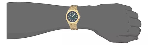 Guess Asset Quartz Green Dial Gold Steel Strap Watch For Men - GW0575G2 Buy Now By Guess