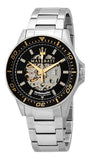 Maserati SFIDA Automatic Black Dial Silver Steel Strap Watch For Men - R8823140002 Buy Now By Maserati