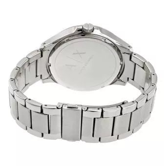 Armani Exchange Hampton Chronograph Blue Dial Silver Steel Strap Watch For Men - AX2178 Buy Now By Armani Exchange