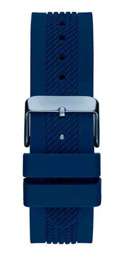 Guess Delta Blue Dial Blue Silicone Strap Watch for Men - GW0051G4 Buy Now By Guess