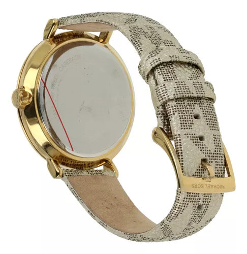 Michael Kors Addyson Quartz Gold Dial Gold Leather Strap Watch for Women - MK2952 Buy Now By Michael Kors