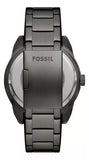Fossil Bronson Automatic Skeleton Black Dial Grey Steel Strap Watch for Men - ME3255 Buy Now By Fossil