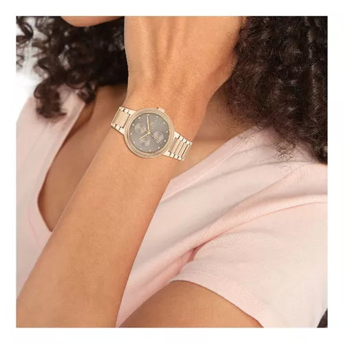 Tommy Hilfiger Joy Chronograph Gold Dial Gold Steel Strap Watch For Women - 1782533 Buy Now By Tommy Hilfiger