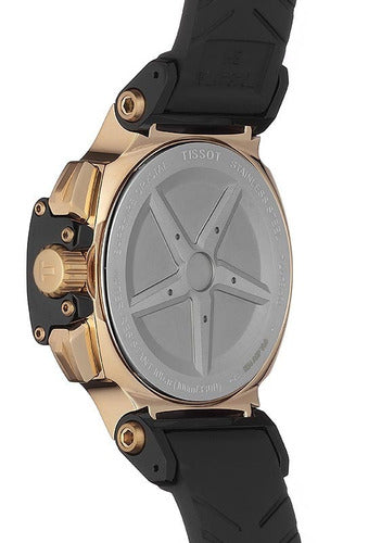 Tissot T Race Chronograph Automatic Black Dial Black Rubber Strap Watch for Men - T048.417.27.057.06 Buy Now By Tissot