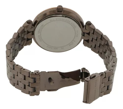Michael Kors Darci Quartz Brown Dial Brown Steel Strap Watch For Women - MK3553 Buy Now By Michael Kors