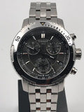Tissot PRS 200 Grey Dial Chronograph Grey Dial Silver Steel Strap Watch For Men - T067.417.11.051.00 Buy Now By Tissot