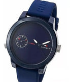 Tommy Hilfiger Denim Quartz Blue Dial Blue Rubber Strap Watch for Men - 1791325 Buy Now By Tommy Hilfiger