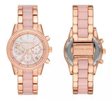 Michael Kors Ritz Chronograph Mother of Pearl White Dial Two Tone Steel Strap Watch For Women - MK6769 Buy Now By Michael Kors