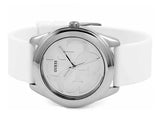 Guess G Twist Quartz White Dial White Silicone Strap Watch For Women - W0911L1 Buy Now By Guess
