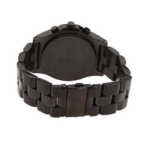 Marc Jacobs Blade Chronograph Black Dial Black Steel Strap Watch for Women - MBM3083 Buy Now By Marc Jacobs