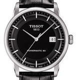 Tissot T Classic Luxury Black Dial Black Leather Strap Watch For Men - T086.407.16.051.00 Buy Now By Tissot