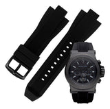 Michael Kors Dylan Black Dial Black Rubber Strap Watch for Men - MK8152 Buy Now By Michael Kors
