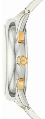 Michael Kors Janelle Chronograph Silver Dial Two Tone Steel Strap Watch For Men - MK8994 Buy Now By Michael Kors