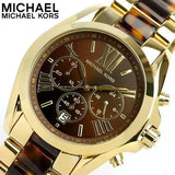 Michael Kors Bradshaw Chronograph Brown Dial Two Tone Steel Strap Watch For Women - MK5696 Buy Now By Michael Kors