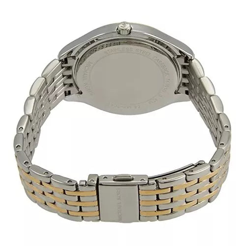 Michael Kors Mindy Three Hand White Dial Two Tone Steel Strap Watch For Women - MK7084 Buy Now By Michael Kors