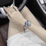 Gucci G Timeless Diamonds Mother of Pearl Blue Dial Silver Steel Strap Unisex Watch - YA126458 Buy Now By Gucci