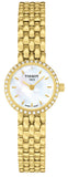 Tissot T-Lady Lovely Mother of Pearl Dial Gold Steel Strap Watch For Women - T058.009.63.116.00 Buy Now By Tissot