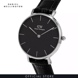 Daniel Wellington Classic Petite Reading Black Dial Black Leather Strap Watch For Women - DW00100235 Buy Now By Daniel Wellington