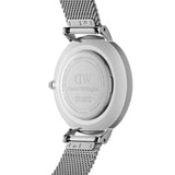 Daniel Wellington Petite Sterling Black Dial Silver Mesh Bracelet Watch For Women - DW00100304 Buy Now By Daniel Wellington