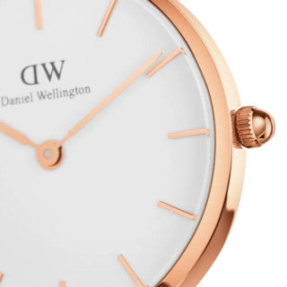 Daniel Wellington Petite Canterbury White Dial Three Tone Nylon Strap Watch For Women - DW00100357 Buy Now By Daniel Wellington