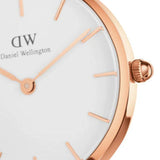 Daniel Wellington Petite Canterbury White Dial Three Tone Nylon Strap Watch For Women - DW00100357 Buy Now By Daniel Wellington