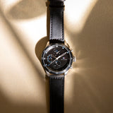 Tommy Hilfiger Trent Chronograph Quartz Black Dial Black Leather Strap Watch For Men - 1791810 Buy Now By Tommy Hilfiger