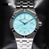 Maurice Lacroix Aikon Automatic Limited Summer Edition Blue Dial Silver Steel Strap Watch For Men - AI6008-SS00F-431-1 Buy Now By Maurice Lacroix