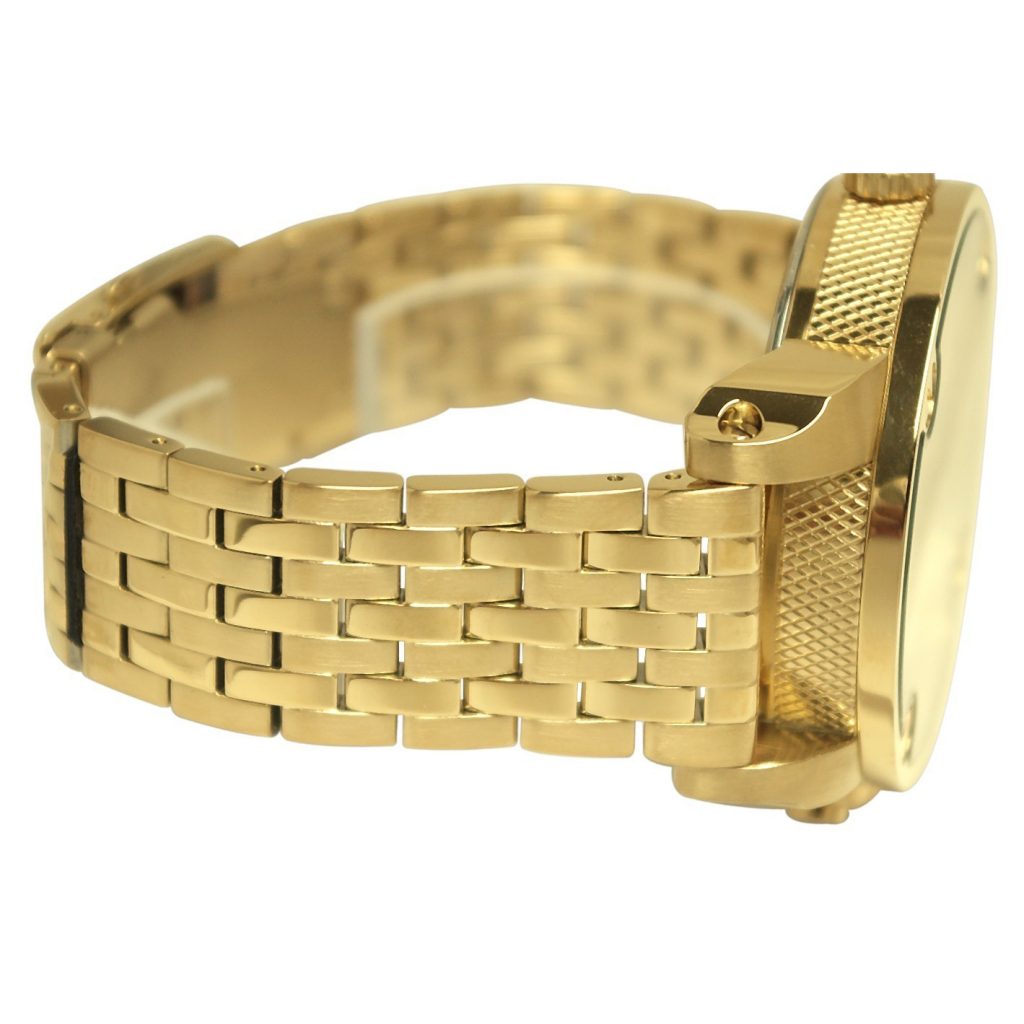 Diesel Big Daddy Analog Gold Dial Gold Stainless Steel Watch For Men - DZ7287 Buy Now By Diesel