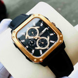 Fossil Multifunction Black Dial Black Leather Strap Watch for Men - BQ2654 Buy Now By Fossil