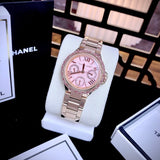 Michael Kors Mini Camille Multifunction Rose Gold Dial Rose Gold Steel Strap Watch For Women - MK7273 Buy Now By Michael Kors