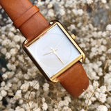 Michael Kors Lake White Dial Brown Leather Strap Watch For Women - MK2584 Buy Now By Michael Kors