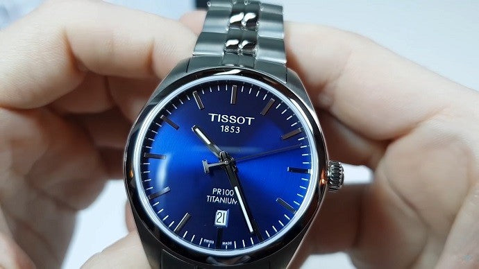 Tissot PR 100 Sport Chic 39mm Blue Dial Watch For Men - T101.410.11.041.00 Buy Now By Tissot