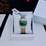 Guess Quartz Green Dial Gold Mesh Strap Watch For Women - GW0354L5 Buy Now By Guess
