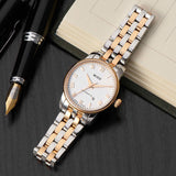 Mido Baroncelli III Automatic White Dial Two Tone Steel Strap Watch For Women - M7600.9.N6.1 Buy Now By Mido