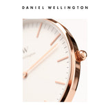 Daniel Wellington Classic Suffolk White Dial Brown Leather Strap Watch For Women - DW00100120 Buy Now By Daniel Wellington