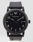 Emporio Armani Luigi Quartz Black Dial Black Silicon Strap Watch For Men - AR11071 Buy Now By Emporio Armani