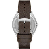 Emporio Armani Dress Quartz White Dial Brown Leather Strap Watch For Men - AR1999 Buy Now By Emporio Armani
