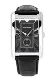 Emporio Armani Classic Analog Black Dial Black Leather Strap Strap Watch For Men - AR1604 Buy Now By Emporio Armani