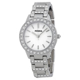Fossil Jesse White Dial Silver Steel Strap Watch for Women - ES2362 Buy Now By Fossil