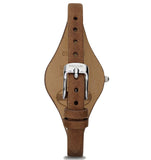 Fossil Georgia White Dial Brown Leather Strap Watch for Women - ES3060 Buy Now By Fossil